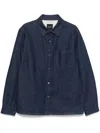Theory Denim Overshirt In Blue