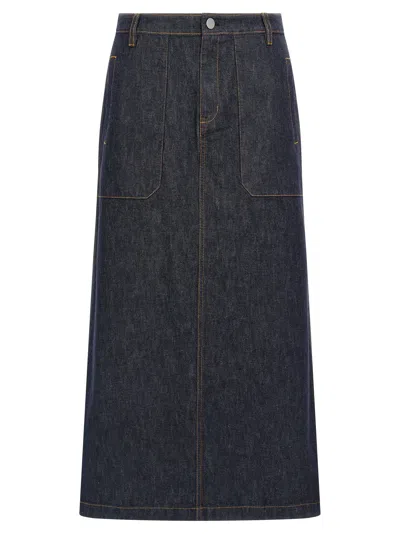 THEORY DENIM SKIRT