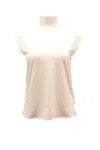 Theory Dolman T-shirt In White Modal In Beige