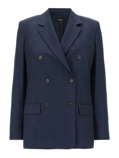 THEORY BLAZER - AZUL