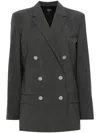 Theory Boxy Blazer In Grey