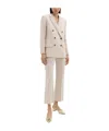 Theory Doppelreihiger Blazer Aus Twill In White