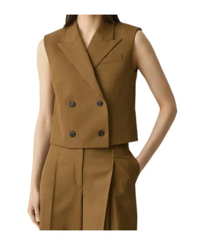 THEORY DOUBLE BREASTED SUIT VEST