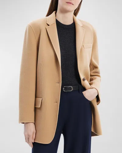 THEORY DOUBLE-FACE OVERSIZED TAILOR JACKET