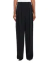 Theory Double Pleat Pant In Sleek Flannel