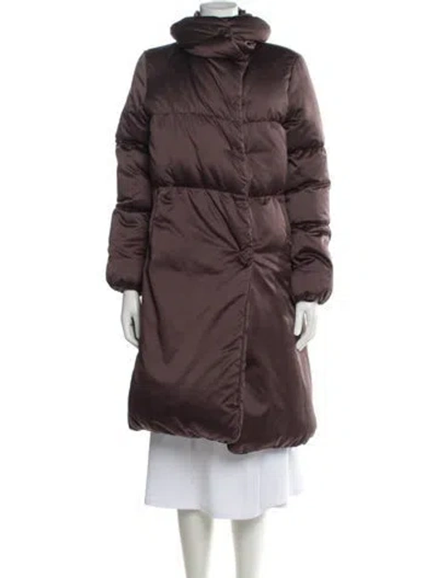 Pre-owned Theory Down Coat In Black