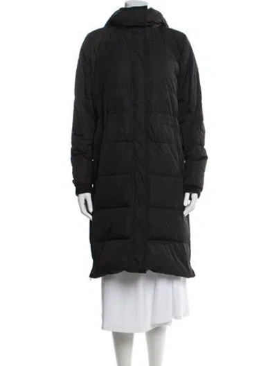 Pre-owned Theory Down Coat In Gray