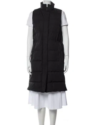 Pre-owned Theory Down Coat In Gray