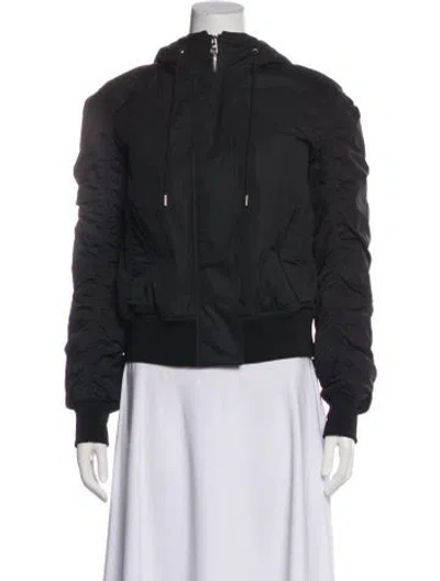 Pre-owned Theory Down Jacket In Black