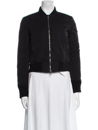 Pre-owned Theory Down Jacket In Black