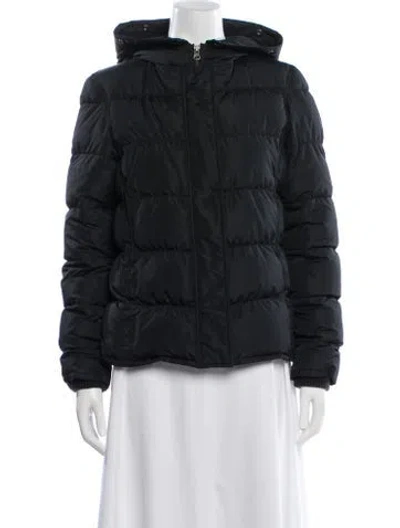 Pre-owned Theory Down Jacket In Black