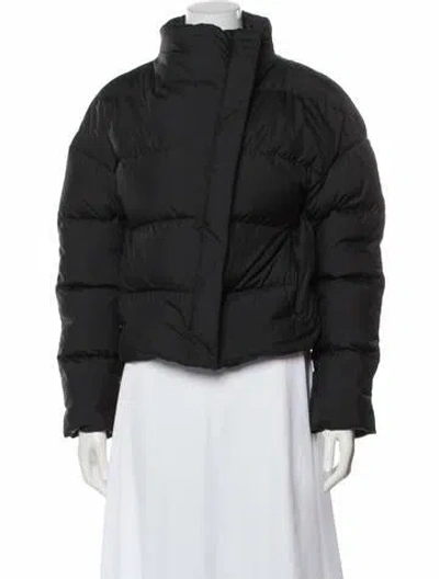 Pre-owned Theory Down Jacket In Black