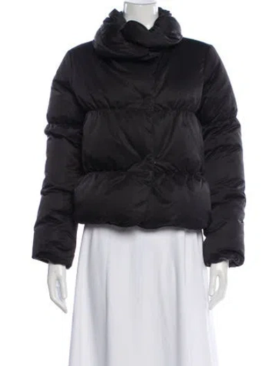 Pre-owned Theory Down Jacket In Black