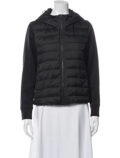 Pre-owned Theory Down Jacket In Black