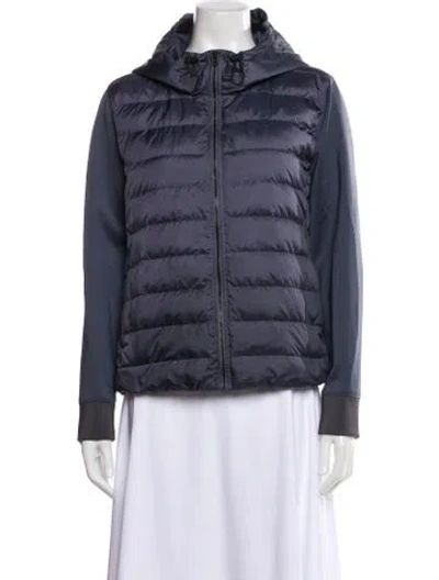 Pre-owned Theory Down Jacket In Blue