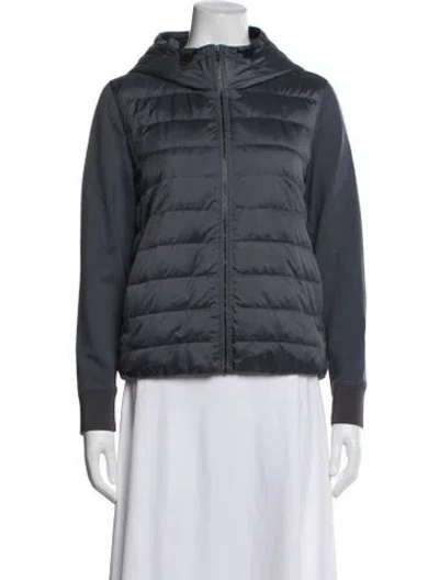 Pre-owned Theory Down Jacket In Blue