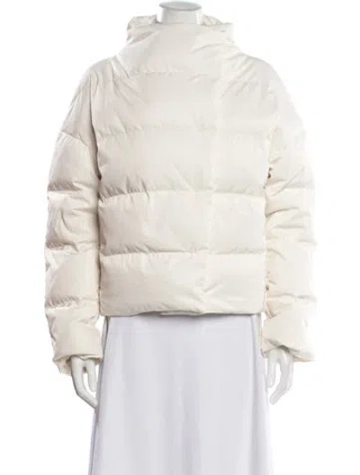 Pre-owned Theory Down Jacket In White