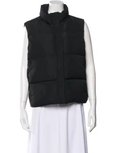 Pre-owned Theory Down Puffer Vest In Black