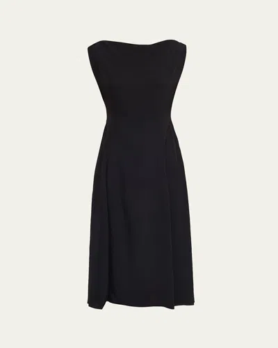 Theory Draped Parachute Dress In Black