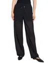 Theory Drawcord Pull-on Pant In Lightweight Wool In Black