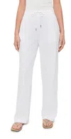 Theory Drawcord Pull On Pants White