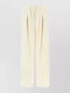 Theory Drawstring Elastic Waistband Pleated Trousers