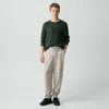 Theory Drawstring Jogger In Light Bilen In Black
