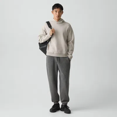 Theory Drawstring Jogger In Light Bilen In Gray