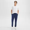 Theory Drawstring Pant In Scuba In Deep Atlantic