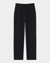 Theory Drawstring Pull-on Pants In Black