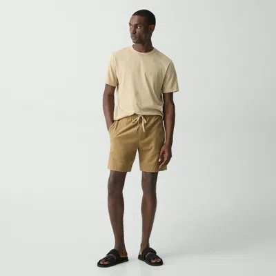 THEORY DRAWSTRING SHORT IN TERRY COTTON