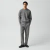 Theory Drawstring Sweatpant In Light Bilen In Gray