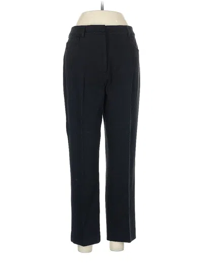 Pre-owned Theory Dress Pants In Black