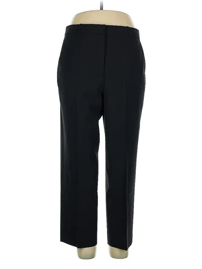 Pre-owned Theory Dress Pants In Black