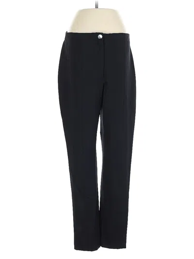 Pre-owned Theory Dress Pants In Black