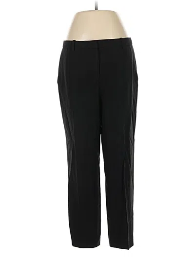 Pre-owned Theory Dress Pants In Black