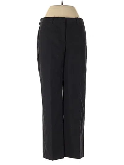 Pre-owned Theory Dress Pants In Black