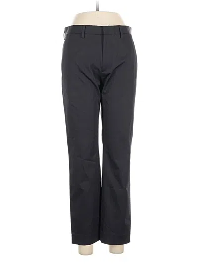 Pre-owned Theory Dress Pants In Black