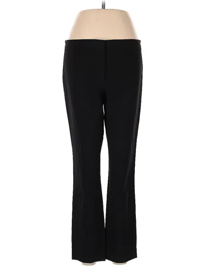 Pre-owned Theory Dress Pants In Black