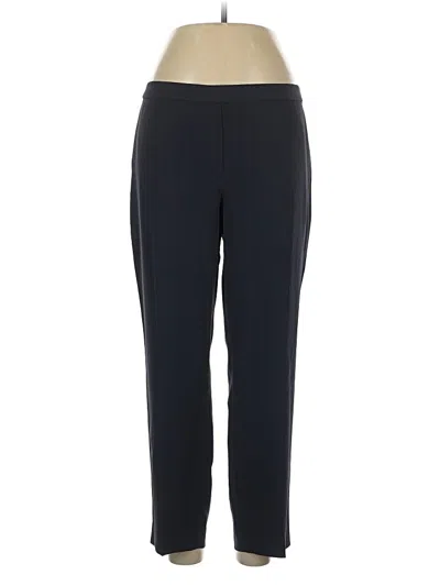 Pre-owned Theory Dress Pants In Black