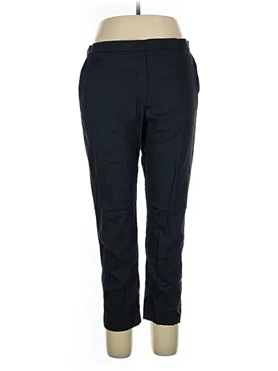 Pre-owned Theory Dress Pants In Black