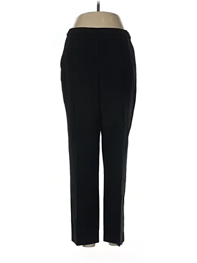 Pre-owned Theory Dress Pants In Black