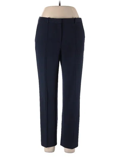 Pre-owned Theory Dress Pants In Blue