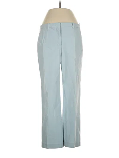 Pre-owned Theory Dress Pants In Blue