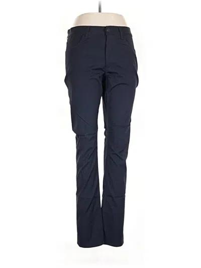 Pre-owned Theory Dress Pants In Blue