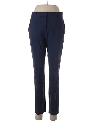 Pre-owned Theory Dress Pants In Blue