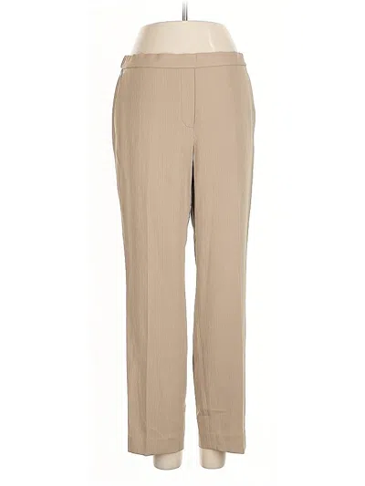 Pre-owned Theory Dress Pants In Brown