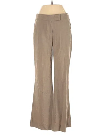 Pre-owned Theory Dress Pants In Brown