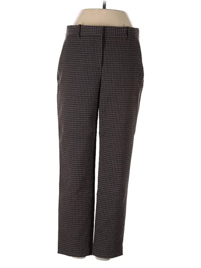 Pre-owned Theory Dress Pants In Brown