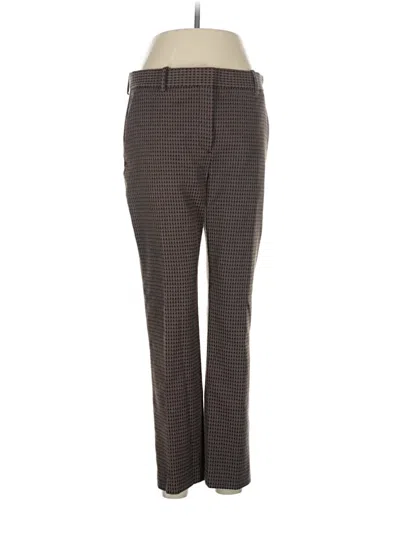 Pre-owned Theory Dress Pants In Brown